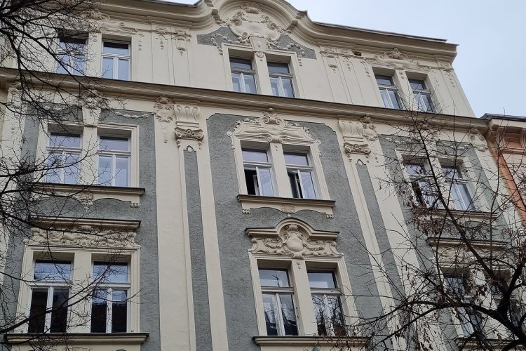 Výměna špaletových oken - 2 byty, Tolstého 12, Praha 10