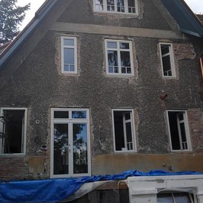 Nová okna na vile v Brně
